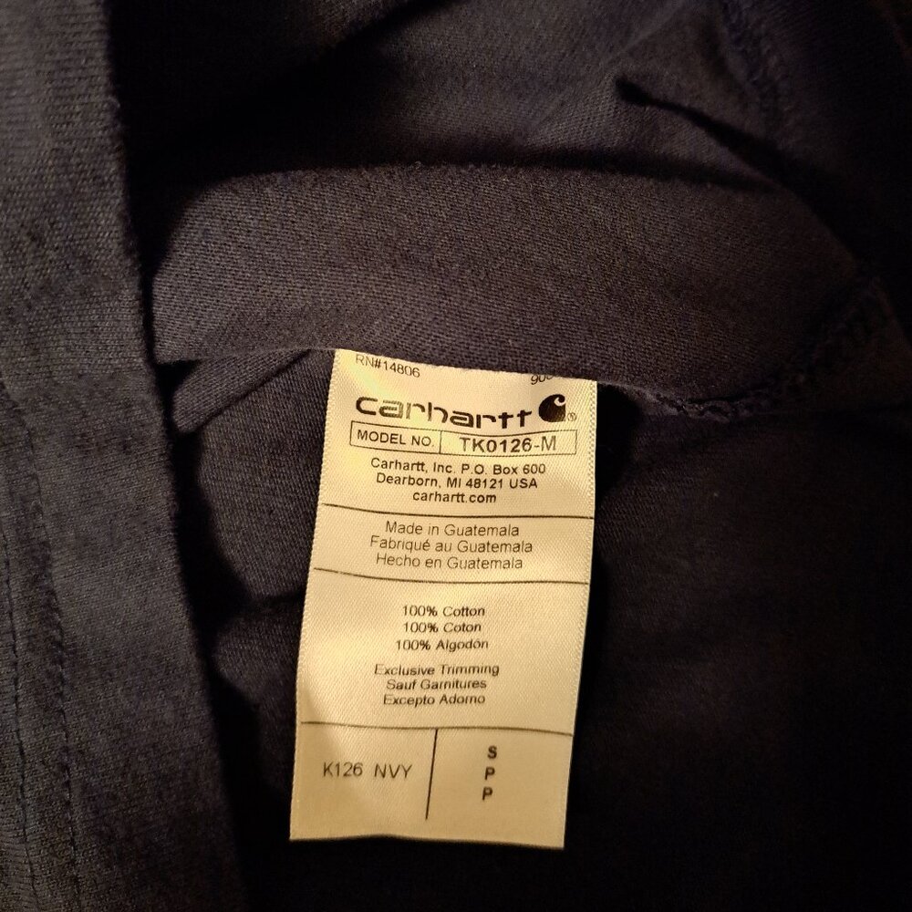 Carhartt Loose Fit Long-Sleeve Pocket T-Shirt - Picture 8 of 8